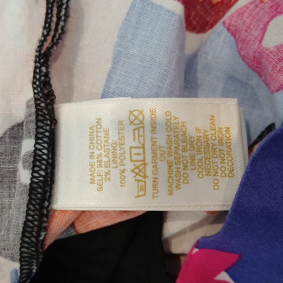 Kate Spade Skirt The Rules Grafitti Food Dress Girl's 10 - Picture 14 of 14